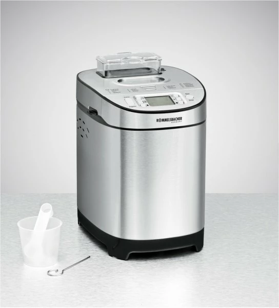 Brotbackautomaten Rommelsbacher BA 550 Brotbackautomat Edelstahl 1 Brotbackautomaten Rommelsbacher BA 550 Brotbackautomat Edelstahl