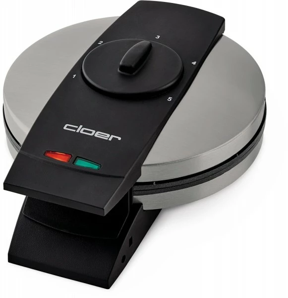 Waffelautomaten Cloer 1639 SR Waffelautomat Edelstahl Schwarz 1 Waffelautomaten Cloer 1639 SR Waffelautomat Edelstahl Schwarz