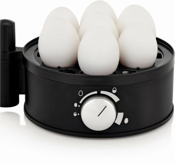 WMF STELIO Eierkocher Cromargan Matt/schwarz 4 WMF STELIO Eierkocher Cromargan Matt/schwarz – Bild 4