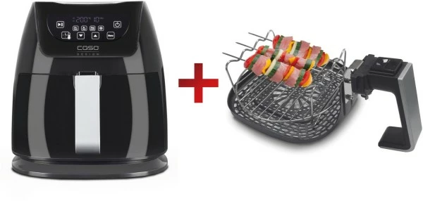 Fritteusen Caso AF 255 Heißluft-Fritteuse Schwarz 1 Fritteusen Caso AF 255 Heißluft-Fritteuse Schwarz