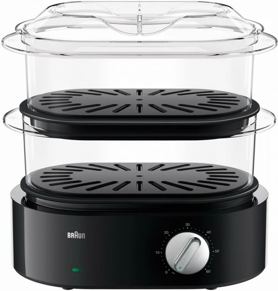 Dampfgarer & Reiskocher Braun FS5100BK Identity Collection Dampfgarer Schwarz 1 Dampfgarer & Reiskocher Braun FS5100BK Identity Collection Dampfgarer Schwarz