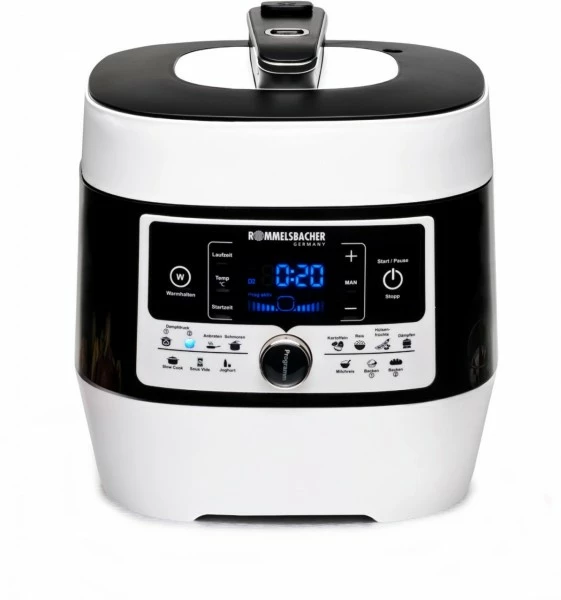 Dampfgarer & Reiskocher Rommelsbacher MD 1000 Multikocher Weiß/schwarz 1 Dampfgarer & Reiskocher Rommelsbacher MD 1000 Multikocher Weiß/schwarz