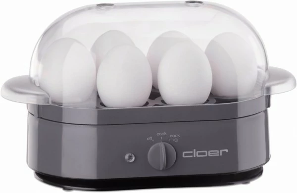 Cloer 6095 Eierkocher Eierkocher Dunkelgrau 1 Cloer 6095 Eierkocher Eierkocher Dunkelgrau