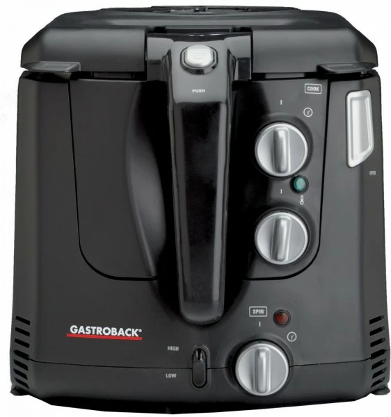 Fritteusen Gastroback Vita-Spin Fritteuse Anthrazit 1 Fritteusen Gastroback Vita-Spin Fritteuse Anthrazit