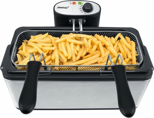 Fritteusen Steba FGN 2.0 Fritteuse Edelstahl/schwarz 2 Fritteusen Steba FGN 2.0 Fritteuse Edelstahl/schwarz – Bild 2