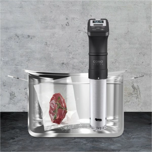 Dampfgarer & Reiskocher Caso SV 1200 Pro Smart Sous-Vide Garer Schwarz/silber 4 Dampfgarer & Reiskocher Caso SV 1200 Pro Smart Sous-Vide Garer Schwarz/silber – Bild 4