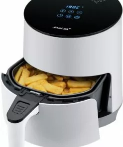 Fritteusen Steba HF 1000 Heißluft-Fritteuse Weiß/schwarz