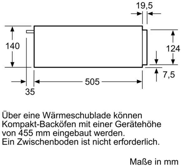 Geschirr- Und Kochplattenwärmer Bosch BIC510NB0 Speisen-/Geschirrwärmer Schwarz 5 Geschirr- Und Kochplattenwärmer Bosch BIC510NB0 Speisen-/Geschirrwärmer Schwarz – Bild 5