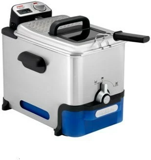 Fritteusen Tefal FR8040 Oleoclean Inox & Design Fritteuse Edelstahl/schwarz 1 Fritteusen Tefal FR8040 Oleoclean Inox & Design Fritteuse Edelstahl/schwarz