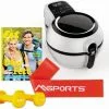Fritteusen Tefal FZ7600.FIT ActiFry Genius 1,2Kg Inkl. Fitness-Set Heißluft-Fritteuse Schwarz/weiss