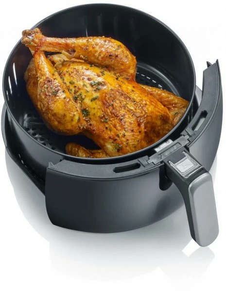 Fritteusen Severin FR 2445 Heißluft-Fritteuse XXL Schwarz/silber-metallic 3 Fritteusen Severin FR 2445 Heißluft-Fritteuse XXL Schwarz/silber-metallic – Bild 3