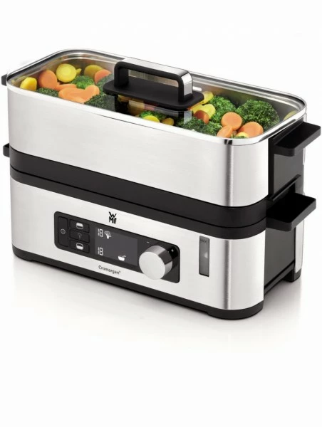 Dampfgarer & Reiskocher WMF KÜCHENminis Vitalis E Dampfgarer Cromargan Matt 2 Dampfgarer & Reiskocher WMF KÜCHENminis Vitalis E Dampfgarer Cromargan Matt – Bild 2