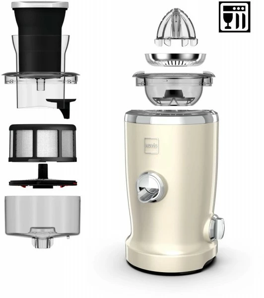 Entsafter & Zitruspressen NOVIS VitaJuicer S1 Entsafter Creme 3 Entsafter & Zitruspressen NOVIS VitaJuicer S1 Entsafter Creme – Bild 3
