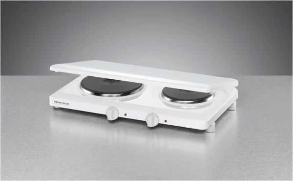 Geschirr- Und Kochplattenwärmer Rommelsbacher THL 2597/A Doppelkochplatte Weiß 2 Geschirr- Und Kochplattenwärmer Rommelsbacher THL 2597/A Doppelkochplatte Weiß – Bild 2