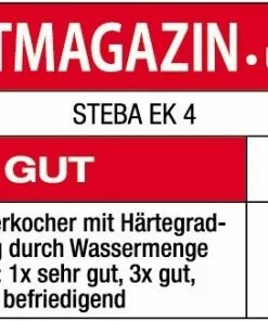 Steba EK 4 Eierkocher Weiß/schwarz 11 Steba EK 4 Eierkocher Weiß/schwarz -Küchenkleingeräte Verkäufe c89871e3 6509 441e a357 04ca0f1f57b7 600x600