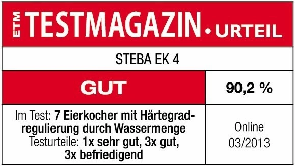 Steba EK 4 Eierkocher Weiß/schwarz 6 Steba EK 4 Eierkocher Weiß/schwarz – Bild 6