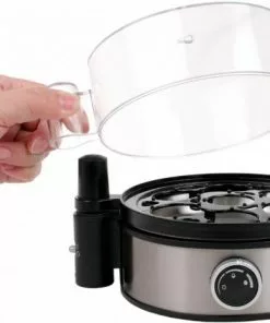 Rommelsbacher ER 400 Eierkocher Edelstahl/schwarz -Küchenkleingeräte Verkäufe ccf20538 c6e2 4343 af2d 43af470c342b 600x600