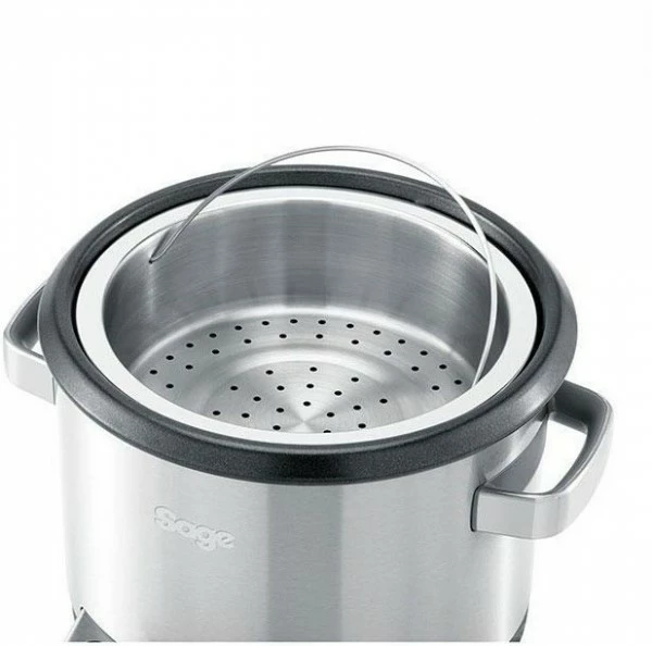 Dampfgarer & Reiskocher Sage The Risotto Plus Reiskocher Silber 2 Dampfgarer & Reiskocher Sage The Risotto Plus Reiskocher Silber – Bild 2