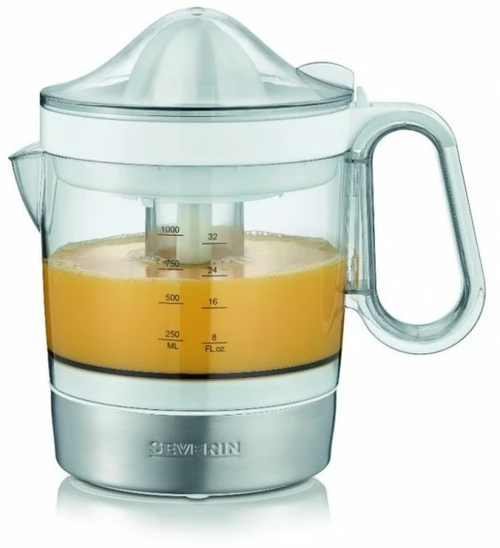 Entsafter & Zitruspressen Severin CP 3535 Zitruspresse Weiß/edelstahl-gebürstet 1 Entsafter & Zitruspressen Severin CP 3535 Zitruspresse Weiß/edelstahl-gebürstet