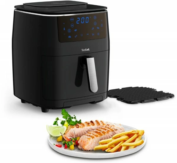 Fritteusen Tefal FW2018 Easy Fry Grill & Steam Heißluft-Fritteuse Schwarz 3 Fritteusen Tefal FW2018 Easy Fry Grill & Steam Heißluft-Fritteuse Schwarz – Bild 3