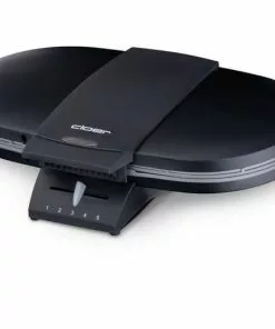 Waffelautomaten Cloer 1320 Doppelwaffelautomat Schwarz