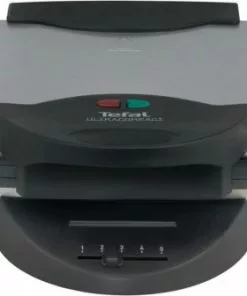 Waffelautomaten Tefal WM 311 D Waffelautomat Edelstahl Matt/schwarz Matt