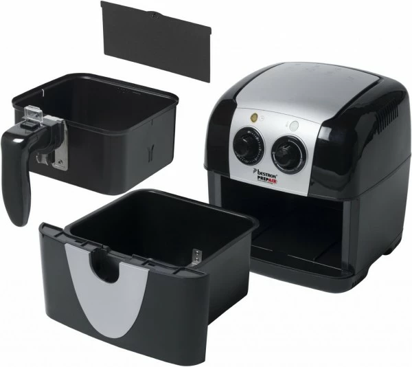 Fritteusen Bestron ASF 1304 Z Heißluft-Fritteuse Schwarz/silber 4 Fritteusen Bestron ASF 1304 Z Heißluft-Fritteuse Schwarz/silber – Bild 4