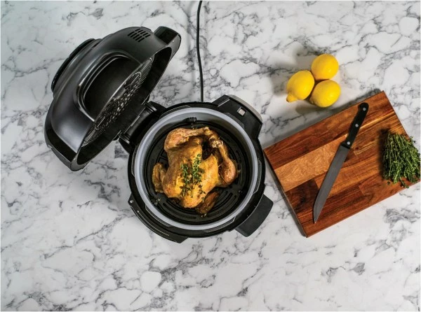 Fritteusen NINJA OP100EU Food Mini Heißluft-Fritteuse Schwarz 3 Fritteusen NINJA OP100EU Food Mini Heißluft-Fritteuse Schwarz – Bild 3