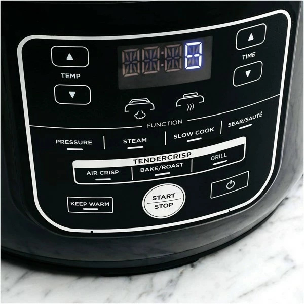 Fritteusen NINJA OP300EU Heißluft-Fritteuse Schwarz 2 Fritteusen NINJA OP300EU Heißluft-Fritteuse Schwarz – Bild 2