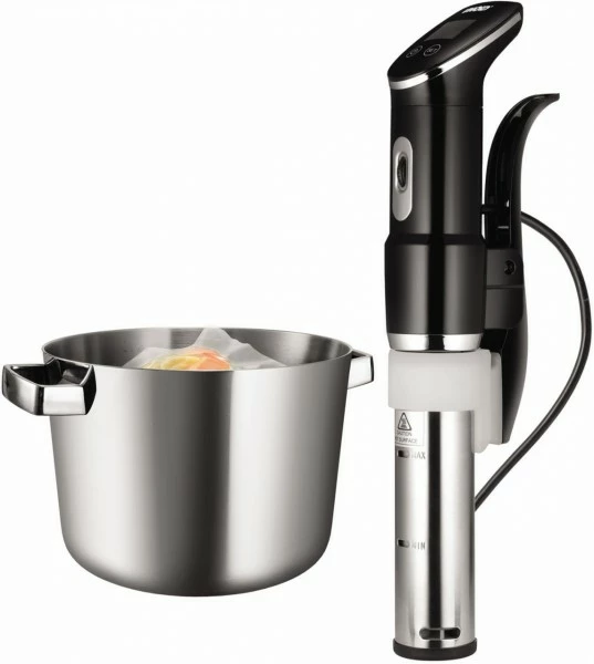 Dampfgarer & Reiskocher Unold 58915 Sous Vide Stick Time Edelstahl/schwarz 2 Dampfgarer & Reiskocher Unold 58915 Sous Vide Stick Time Edelstahl/schwarz – Bild 2