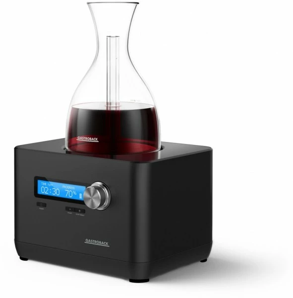 Popcorn, Schokolade & Co. Gastroback Home Sommelier - Weindekantierer Schwarz 2 Popcorn, Schokolade & Co. Gastroback Home Sommelier - Weindekantierer Schwarz – Bild 2