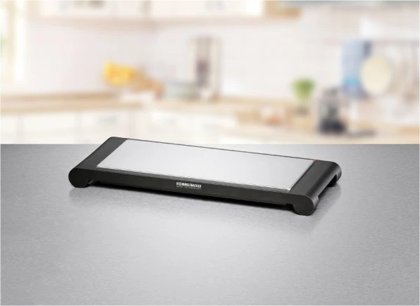 Geschirr- Und Kochplattenwärmer Rommelsbacher WPS 857 Warmhalteplatte Schwarz/ Edelstahl 2 Geschirr- Und Kochplattenwärmer Rommelsbacher WPS 857 Warmhalteplatte Schwarz/ Edelstahl – Bild 2