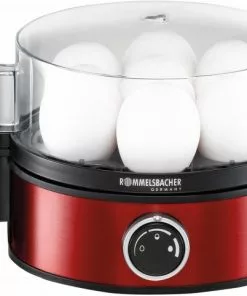 Küchenkleingeräte Verkäufe 27 Rommelsbacher ER 405 R Red Edition Eierkocher Metallic Rot