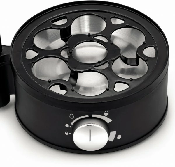 WMF STELIO Eierkocher Cromargan Matt/schwarz 3 WMF STELIO Eierkocher Cromargan Matt/schwarz – Bild 3