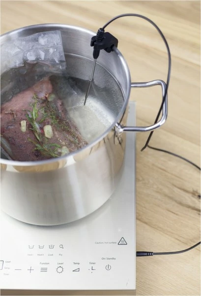 Geschirr- Und Kochplattenwärmer Caso TC2100 Thermo Control Induktionskochplatte Silber 2 Geschirr- Und Kochplattenwärmer Caso TC2100 Thermo Control Induktionskochplatte Silber – Bild 2