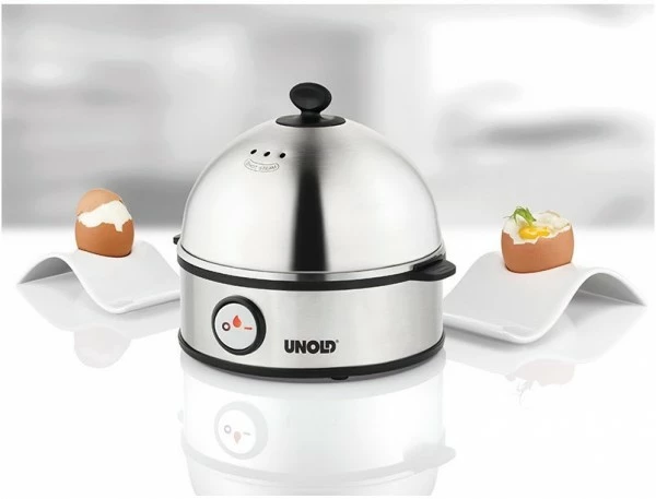 Unold 38626 Eierkocher Edel Edelstahl/schwarz 4 Unold 38626 Eierkocher Edel Edelstahl/schwarz – Bild 4