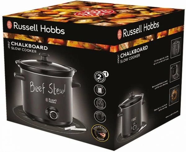 Dampfgarer & Reiskocher Russell Hobbs Chalkboard Schongarer Schwarz 5 Dampfgarer & Reiskocher Russell Hobbs Chalkboard Schongarer Schwarz – Bild 5