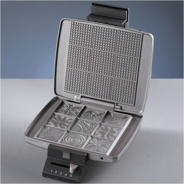 Waffelautomaten Cloer 1431 Waffelautomat Edelstahl /schwarz 2 Waffelautomaten Cloer 1431 Waffelautomat Edelstahl /schwarz – Bild 2