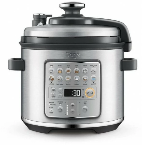 Dampfgarer & Reiskocher Sage The Fast Slow Go Multikocher Edelstahl 1 Dampfgarer & Reiskocher Sage The Fast Slow Go Multikocher Edelstahl
