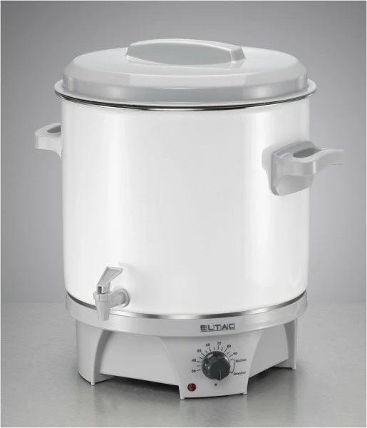 Einkochautomaten Eltac EKA 179 Glühwein- Und Einkochautomat Weiß/grau 2 Einkochautomaten Eltac EKA 179 Glühwein- Und Einkochautomat Weiß/grau – Bild 2